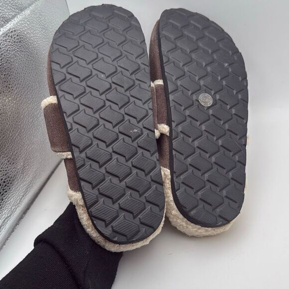 CUSHIONAIRE Women's Nero Genuine Suede Clog SIZE 7 TAUPE - Picture 7 of 7